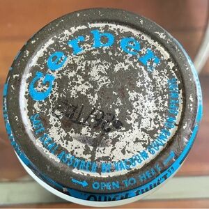 Vintage 1991 Gerber Baby Food Jar